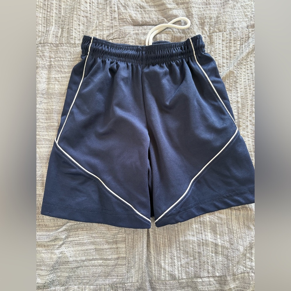 Youth Navy Athletic Shorts